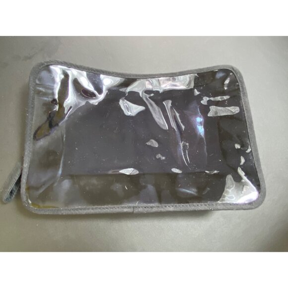 Dolce & Gabbana Clear Transparent Makeup Cosmetic Bag Luxe Travel Pouch Plastic - Picture 6 of 7